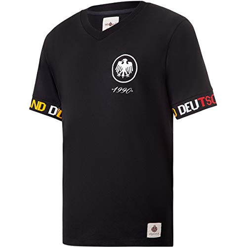 Camisa Alemanha Retrô Sleeve Masculina