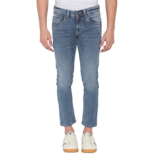 Image of Spykar Men's Cotton Skinny Low Rise Jeans (MACT-01BB-072)
