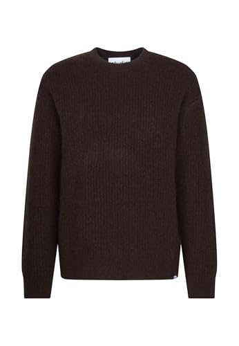 Pull-over marron Seidensticker Studio parfait pour le bureau et les sorties