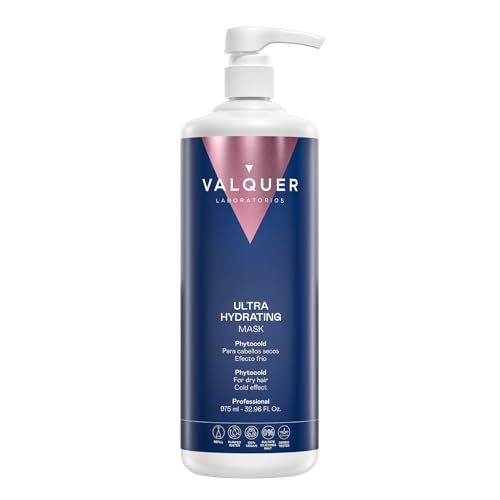 Masque ultra-hydratant Valquer Profesional Ice pour cheveux secs format généreux