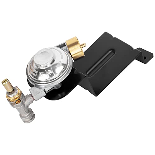 Image of DELSbbq Valve Regulator for Weber Q100 Q120 Series 386001 386002 516002 516501 Gas Grills, Replacement Parts for Weber 80477 Grill Contorl Valve Regulator Assembly