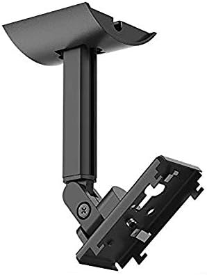 tiebutie Hztprm Speaker Wall Mount for Bose UB-20 Series II Ceiling Mount Bracket Compatible with All Bose CineMate Lifestyle Speakers, Black (Not fit for Lifestyle 650)