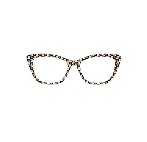 Magnetic Glasses Halloween, Magnetic Glass,cute (Kirby)
