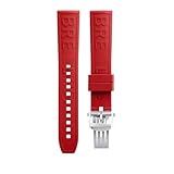 Ajustement confortable: Le caoutchouc souple et doux épouse les courbes du poignet. Les multiples trous de réglage assurent un ajustement parfait à toutes les tailles de poignet, pour un port stable et sans serrer.