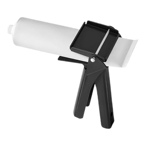 Herramienta exprimidora de tubos, eficiente dispensador de tamaño industrial y silicona, herramienta extrusora de tubos, agarre de tubo de metal para tubo, evita el desperdicio de material