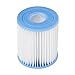 Produktbild Intex 29007E Typ H Pool Filterkartuschen Filterpumpen - Leicht zu reinigen - Dacron Papier - Effiziente Filtration - Einzelpackung