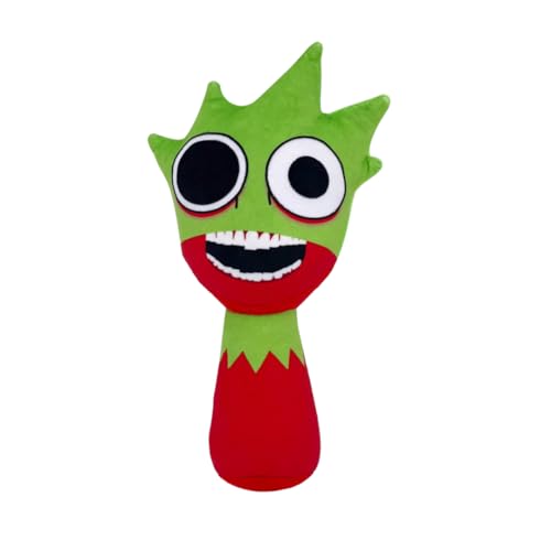 Image of Green Red Sprunki Plush Toys