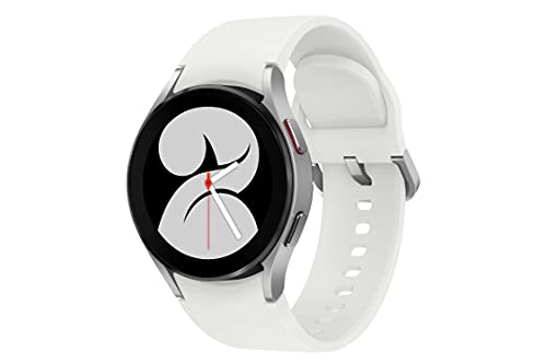 Samsung Galaxy Watch4 LTE (4.0 cm, Silver, Compatible with Android only)