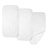 TL Care Ultra Soft Quilted Waterproof Changing Table Pad Liners, 11.5 x 23 3Count