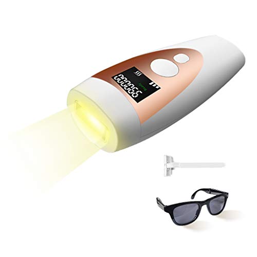 Laser Hair Removal for Women IPL Hair Removal System Permanent Painless 990,000 Flashes for Body Legs Bikini Arm Armpits Home Travel Device