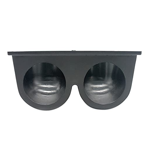 ANCLLO Universelles Armaturenbrett-Pod für Zusatzinstrumente mit zwei Stärken 52 mm – passend für jede Marke / Modell – ABS-Kunststoff – Befestigung am Fahrzeug-Armaturenbrett