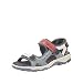 Produktbild Rieker Damen 68872 Geschlossene Sandalen, Mehrfarbig (Blau combi), 39 EU