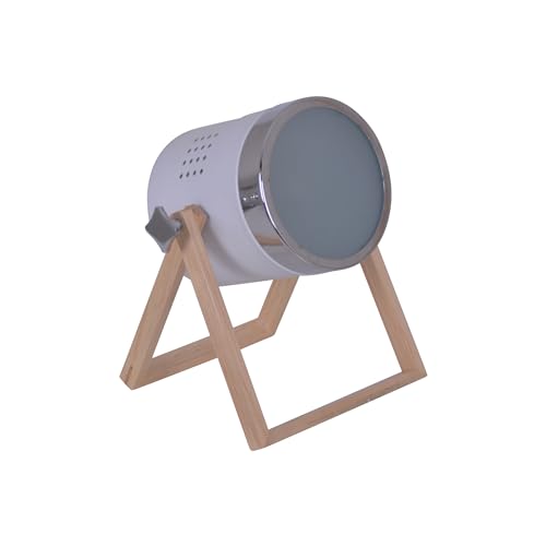 Näve Leuchten - Tischleuchte Tim aus Metall und satiniertem Kunststoff - E27-Fassung, max. 40 W - Tischlampe für Innen - Weiß, 28 cm Näve Leuchten - Tischleuchte Tim aus Metall und satiniertem Kunststoff - E27-Fassung, max. 40 W - Tischlampe für Innen - Weiß, 28 cm