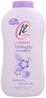 12 Plus Whitening Complex Cool Powder Purple Unique Scent 300g By Thaidd