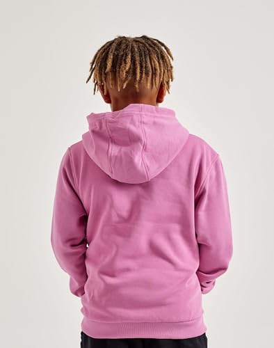 Nike Club Fleece Pullover Hoodie Grade-School (FD2988-646, Pink)3