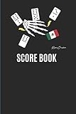 Score Book: Mexican Flag Dominoes Score Pad