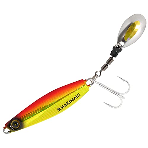 Hayabusa Jack Eye Bean Maki Maki, 0.2 oz (5 g), #4 Keimura Akakin