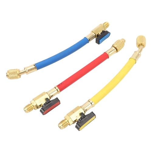 Akozon Fliesen HVAC -Kältemittel Ladeschlauch Set R134A R410A...