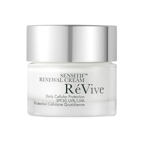 ReVive-Firming-Face-Cream-with-SPF-30-Sensitif-Renewal-Facial-Moisturizer-Anti-Aging-Face-Moisturizer-for-Sensitive-Skin-Helps-Improve-Skin-Clarity-Tone-Elasticity-50g RéVive Firming Face Cream with SPF 30 - Sensitif Renewal Facial Moisturizer - Anti Aging Face Moisturizer for Sensitive Skin - Helps Improve Skin Clarity, Tone & Elasticity (50g) - Image 1