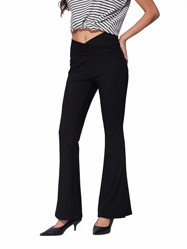 Vinova Womens Pants Stretchy Flare Leg Bell Bottom Bootcut High Waisted Casual Jeans 2025