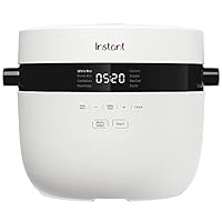 Instant Rice Cooker 10 Cup - With CarbReduce Technology, Automatic Versatile Digital Rice Cooker, Slow Cooker, Steamer and Sauté Pan - Removable Dishwasher Safe Pot