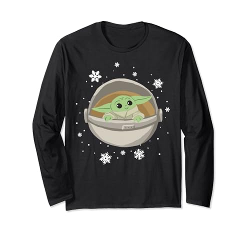 T-shirt Star Wars Mandalorian Grogu manches longues : le cadeau parfait pour fan de pop culture