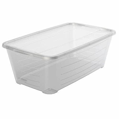 Life Story 24 Pack Stackable Shoe Boxes, 6 Liter Plastic Storage Organizers