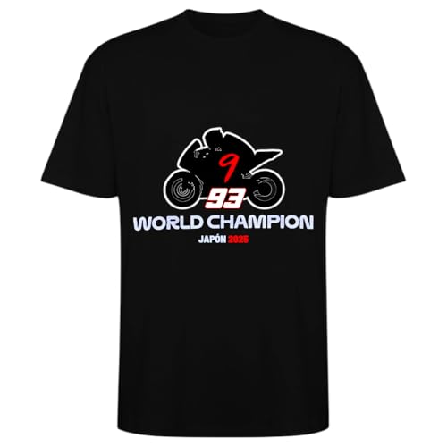 Genérico Camiseta Marc Marquez Campeón Japón 9 Copas (FR/ES,...