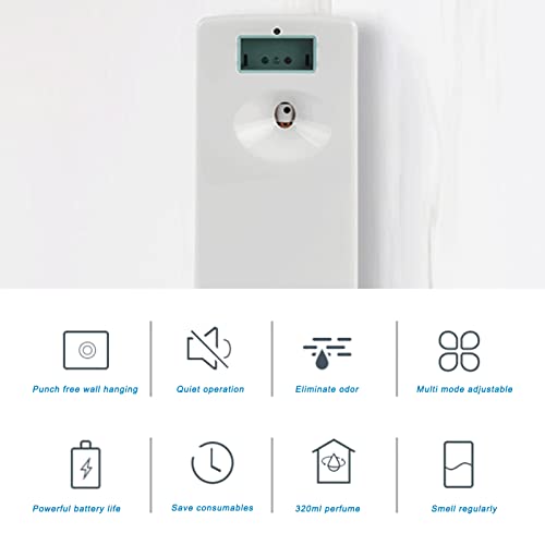 Dispensador de spray automático inteligente, dispensador de perfume automático mini dispensador de a