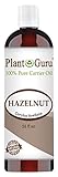 Hazelnut Oil 16 oz Cold Pressed Carrier 100% Pure Natural For Skin, Body, Face, and Hair Growth...