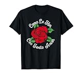 Como La Flor - Bailar Cumbia - Mexican Rose Fiesta Regalo T-Shirt