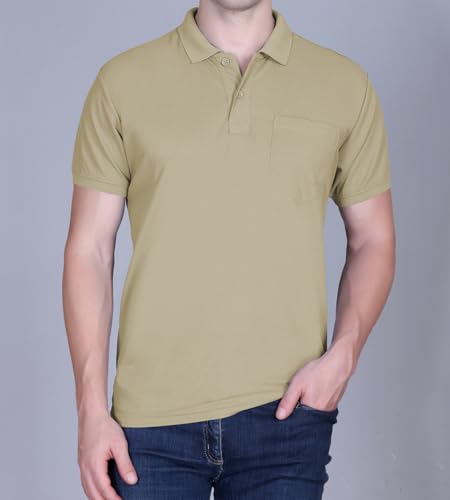 Image of FYLTR Men's Solid Polo | Regular Fit | Casual Polo Shirts for Men
