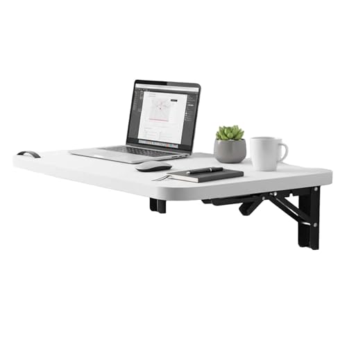 Table pliante murale 70x30 cm robuste et gain de place pour optimiser vos petits espaces