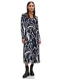Angenehmem Tragekomfort STREET ONE Damen A143757 Midikleid Bedruckt, deep Blue, 42