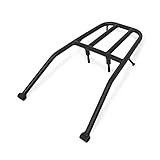 kawasaki klx 250 tuning Material: Metall HLSP Motorrad Rücksitz Gepäckträger Rack Unterstützung Halter Satteltasche Cargo Regal Bracket Kit, für KAW.A.SAKI KLX 250 KLX250 2008-2021 (Color : Black)