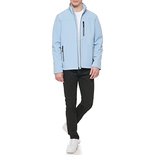 Image of GUESS Men's Softshell Long Sleeve 1 Chest Pocket Jacket