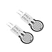 Haosie 2PCS Force Sensitive Resistor, 20g~2kg Pressure Pad Sensor, Thin Film Pressure Sensor, Resistance-Type Touch Sensor for Switch Smart Electronics Robot