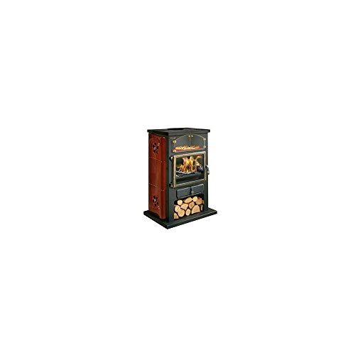 Godin Chamonix XXL Poêle à bois Bordeaux 450 m³ 12 000 W 830 mm 500 mm