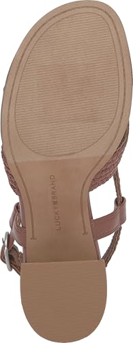 Image of Lucky Brand Sasina Cut Out Heeled Sandals