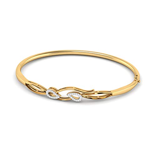 PC Jeweller Women The Yovanna 18Kt Yellow Gold & Diamond Bracelet - Image 6