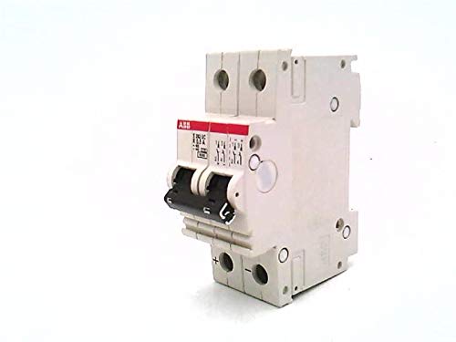 GHS2820164R0157 Mini Circuit Breaker, 0.5AMP, Double Pole, DIN Rail Mount, K-Curve, (S282UCK0.5)