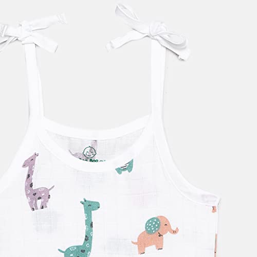 Image of The Boo Boo Club Muslin Knot Jabla Soft Organic Cotton (GOTS) for 0-3 Months Boys and Girls, Pack of 4