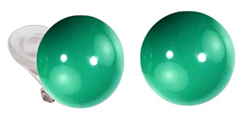 Orecchini Traveller con 16 mm giada da Swarovski