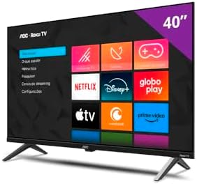 Smart TV 40" AOC Roku TV DLED Full HD 40S5045/78G - Bivolt