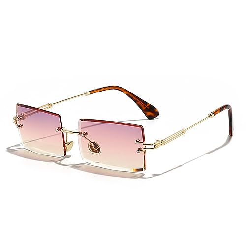 Lunettes de soleil rectangulaires pour la plage et les terrasses d'été protection UV