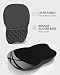 Auhoahsil Ergonomic Mouse Pad with Wrist Rest, Comfortable Slope Computer Mouse Mat with Wrist Support, Memory Foam Filling, Non-Slip Silicone Base, Pain Relief, for Gaming & Work, 8 x 12 in, Gray