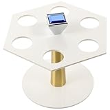 GETAJGHSD アクリル製コーンホルダースタンド アイスクリーム 寿司 ポップコーン対応 滑らかエッジで 安定設計 卓上用多機能ディスプレイホル