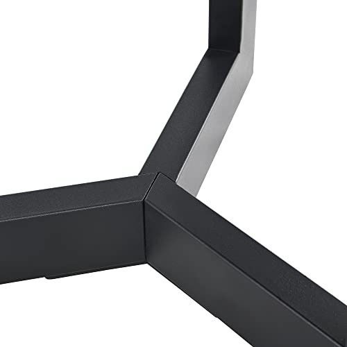 Moderion Round End Table With Storage, Solid Wood Sofa Side Table With Metal Frame, Corner Table,Nightstand,Easy Assembly For Living Room Bedroom Office Entryway Rustic Natural Bz1338 #TOP6