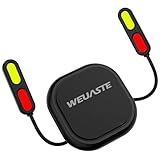 Weuaste BSD01 Motorcycle BSD Blind Spot Detection System, 24GHz Millimeter-Wave Radar, RCW Rear Collision Warning, IP67 Waterproof, All-Weather Safety Protection with LED Indicators Alert for All Moto