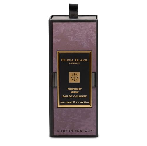 Midnight Musk Perfume for Women – Fine Fragrance Eau de Cologne Spray, 100 ml/3.3 fl oz